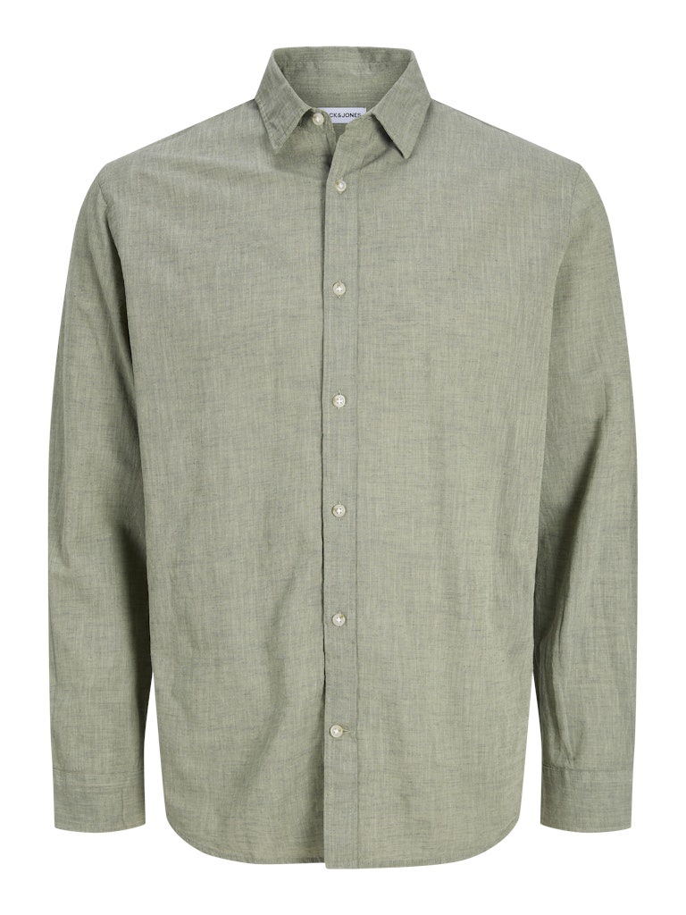 JJESUMMER LINEN BLEND SHIRT L/S SN
