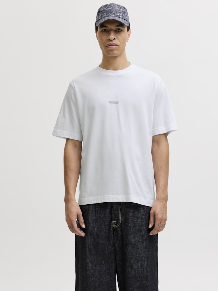 JCOCLUB BACK TEXT PRINT TEE SS CREW NECK
