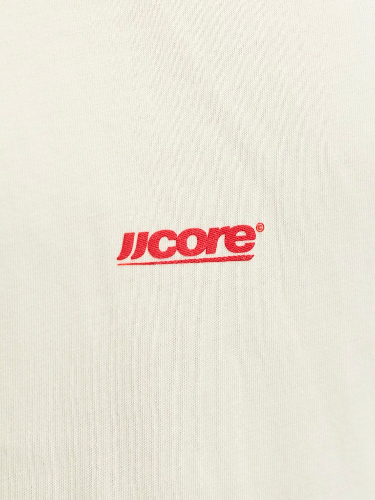 JCOCLUB BACK TEXT PRINT TEE SS CREW NECK