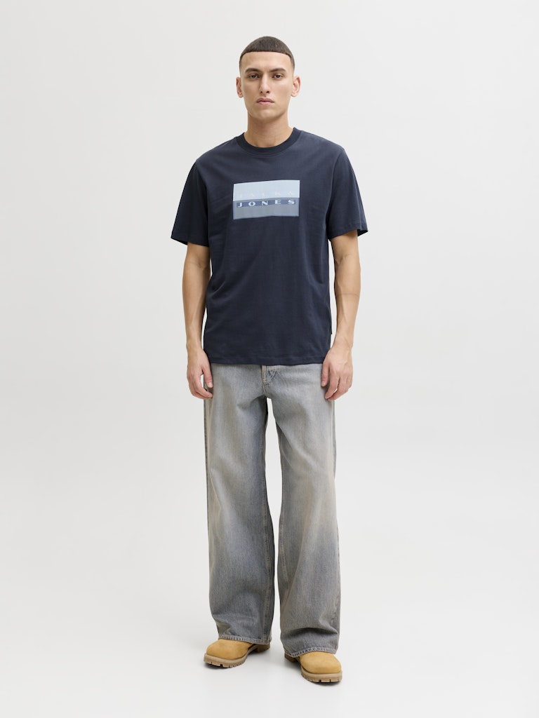 JCOFUSION DOTS PRINT TEE SS CREW SN