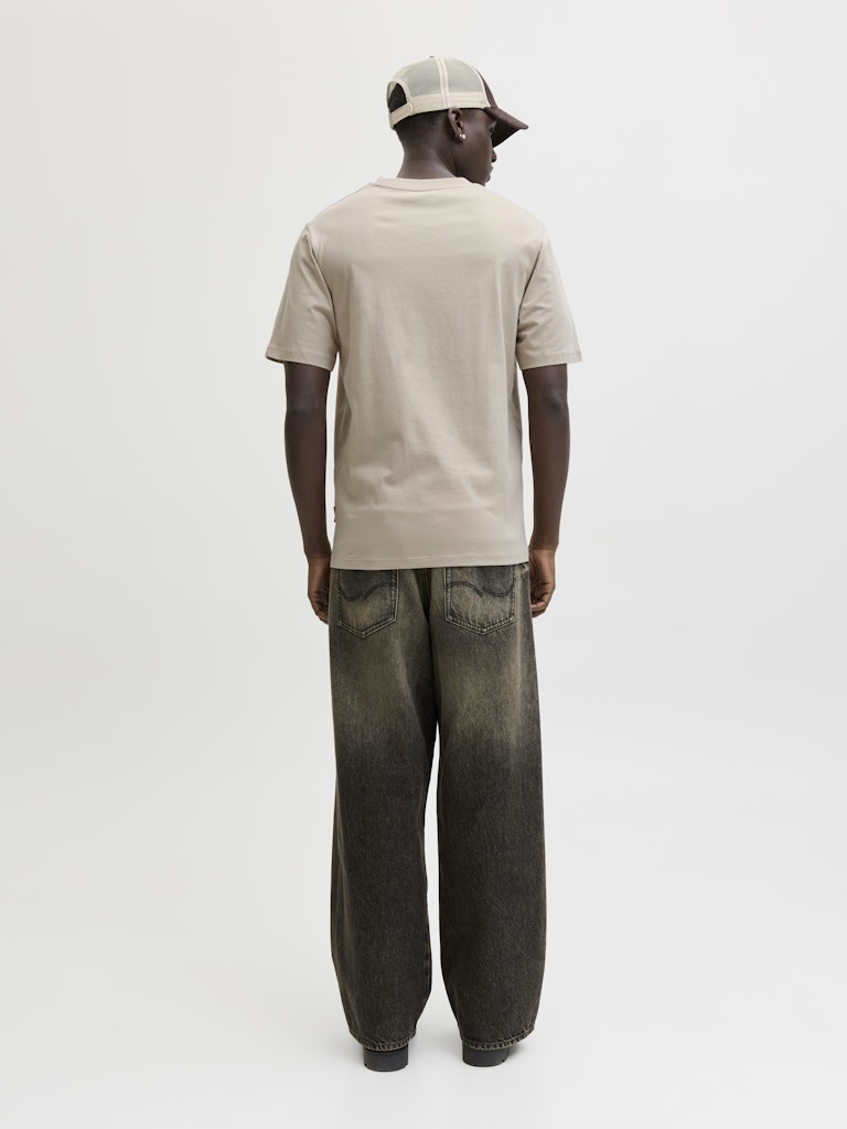 JCOFUSION DOTS PRINT TEE SS CREW SN