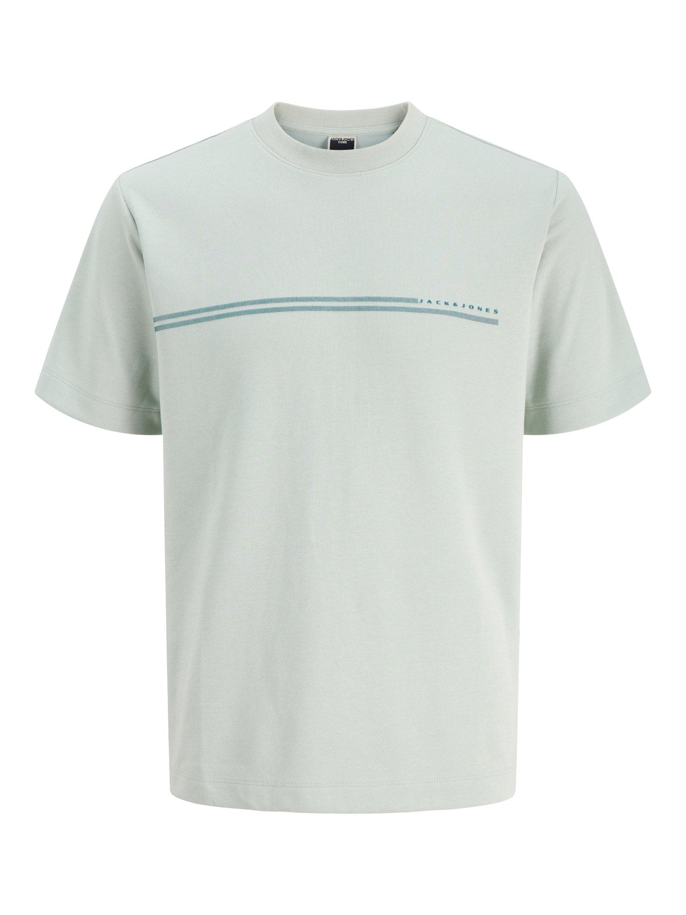 JCOFUSION CHEST BRAND TEE SS CREW NOOS