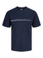 JCOFUSION CHEST BRAND TEE SS CREW NOOS