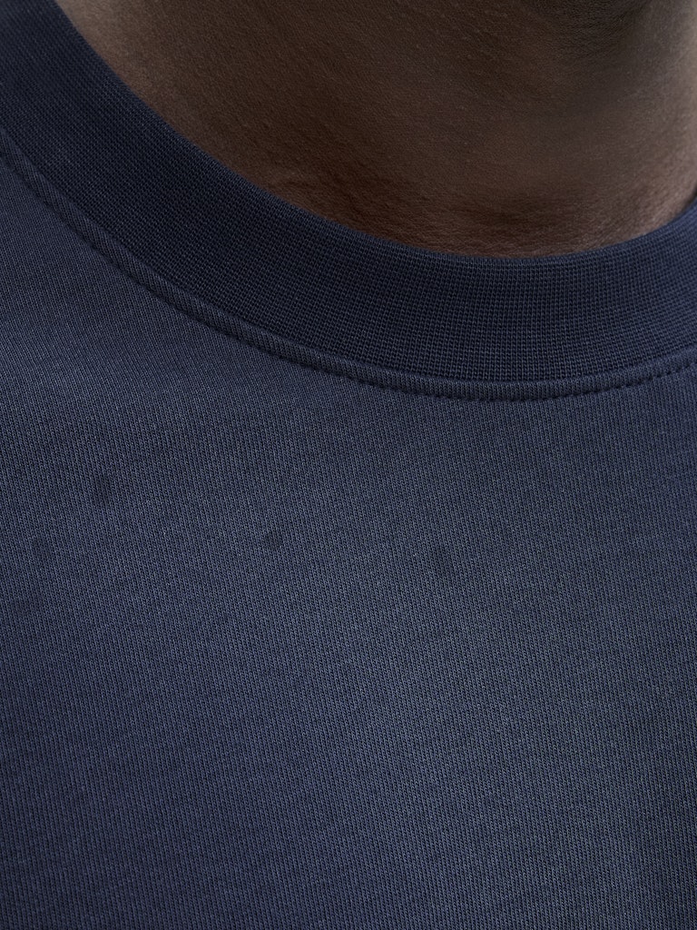 JCOFUSION CHEST BRAND TEE SS CREW NOOS