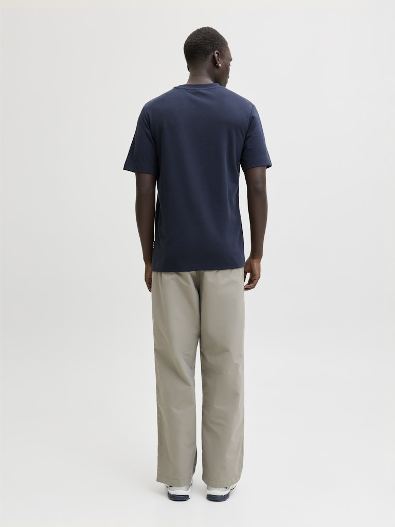 JCOFUSION CHEST BRAND TEE SS CREW NOOS