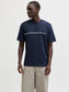 JCOFUSION CHEST BRAND TEE SS CREW NOOS