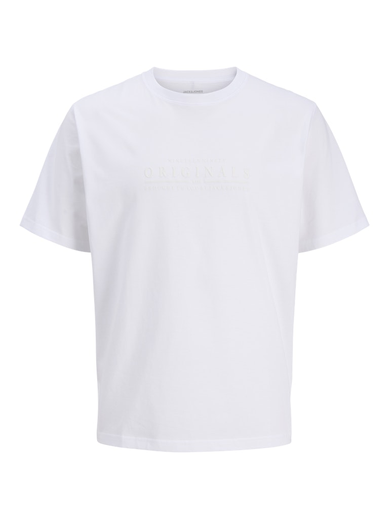 JORCATSKILLS MINIMAL TEE CREW NECK LN