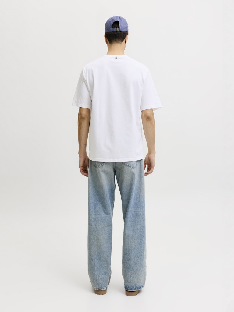 JORCATSKILLS MINIMAL TEE CREW NECK LN