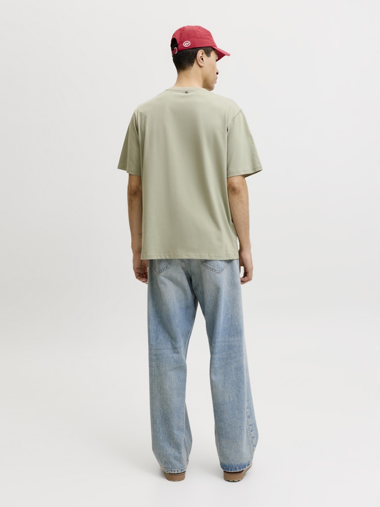 JORCATSKILLS MINIMAL TEE CREW NECK LN