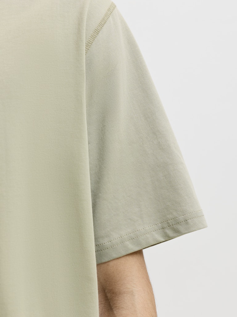 JORCATSKILLS MINIMAL TEE CREW NECK LN