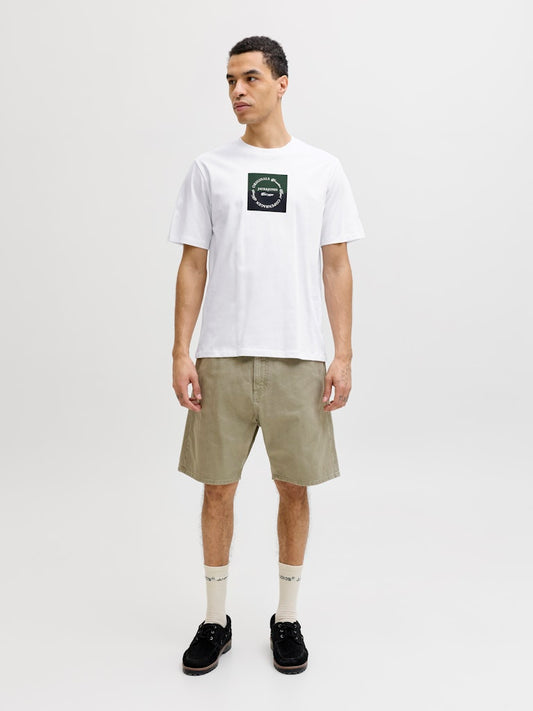 JORCATSKILLS SQUARE BRANDING TEE SSCN LN