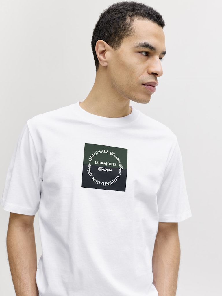 JORCATSKILLS SQUARE BRANDING TEE SSCN LN