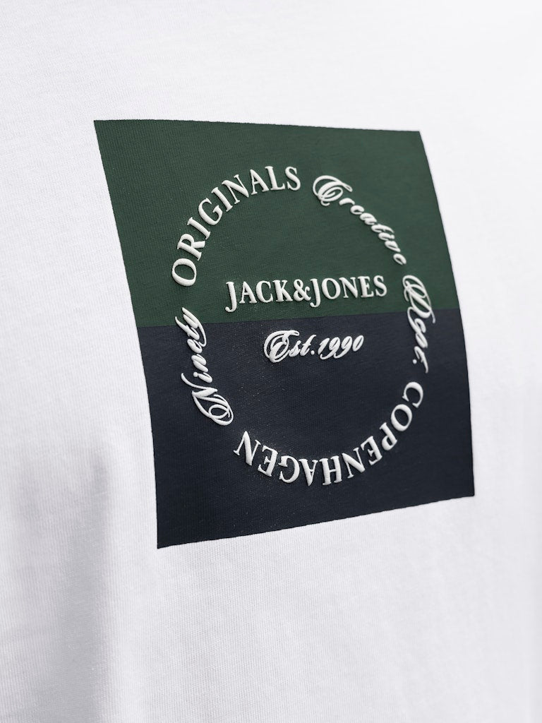 JORCATSKILLS SQUARE BRANDING TEE SSCN LN