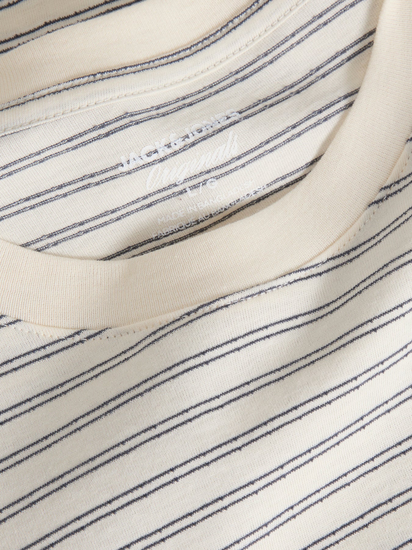 JORMONTAUK STRIPE TEE SS CREW NECK