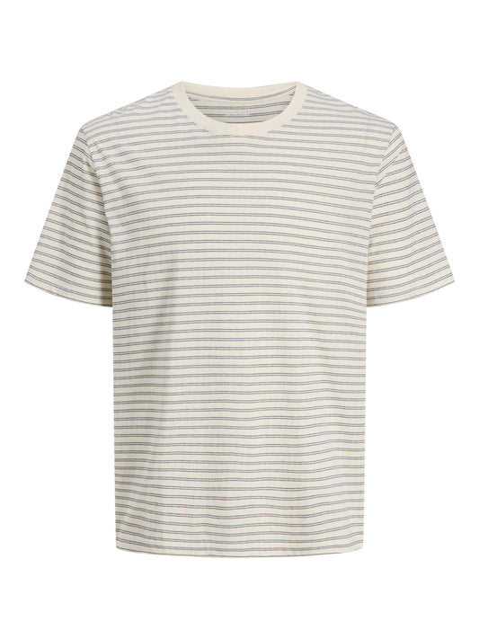 JORMONTAUK STRIPE TEE SS CREW NECK