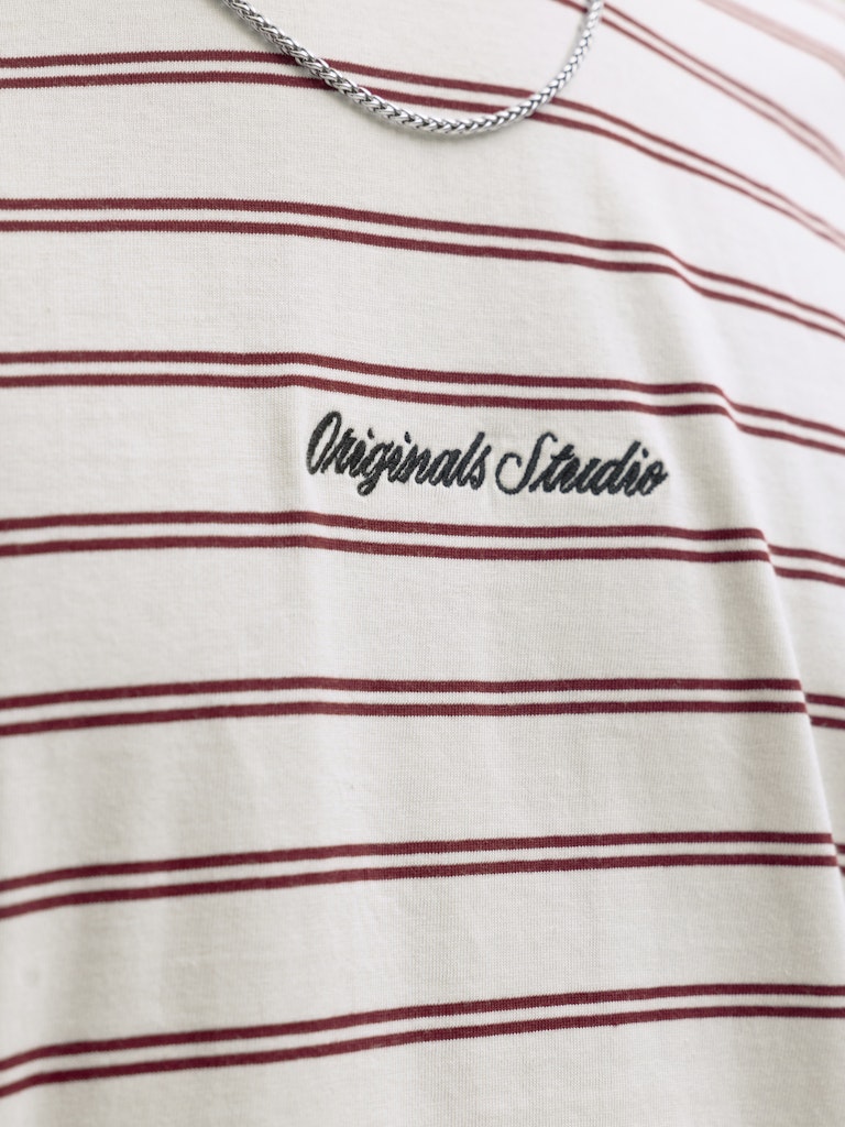 JORNORREBRO STRIPE TEE SS CN LN