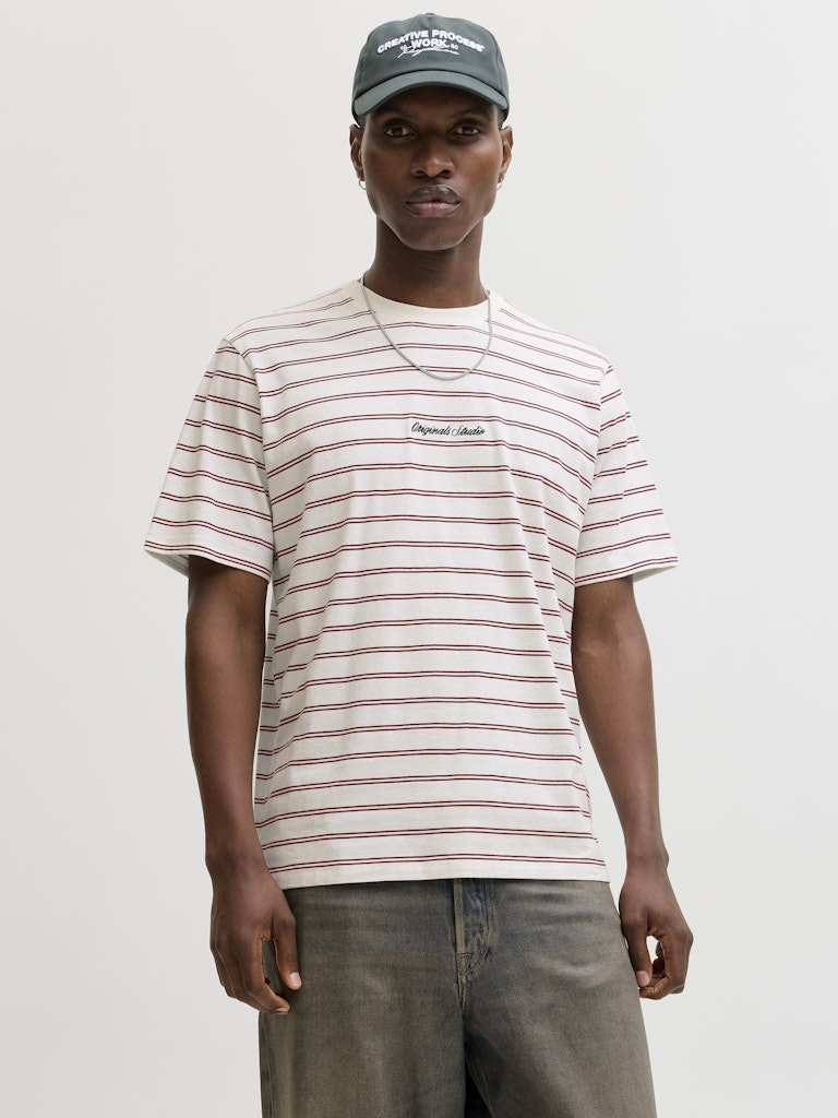 JORNORREBRO STRIPE TEE SS CN LN