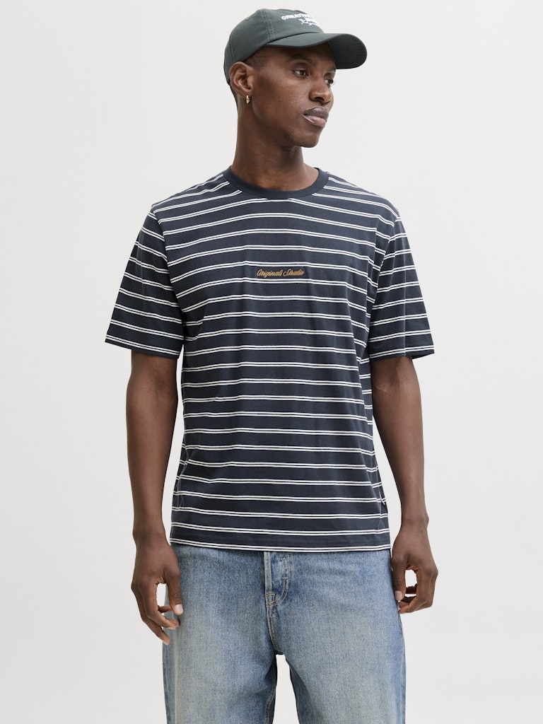 JORNORREBRO STRIPE TEE SS CN LN