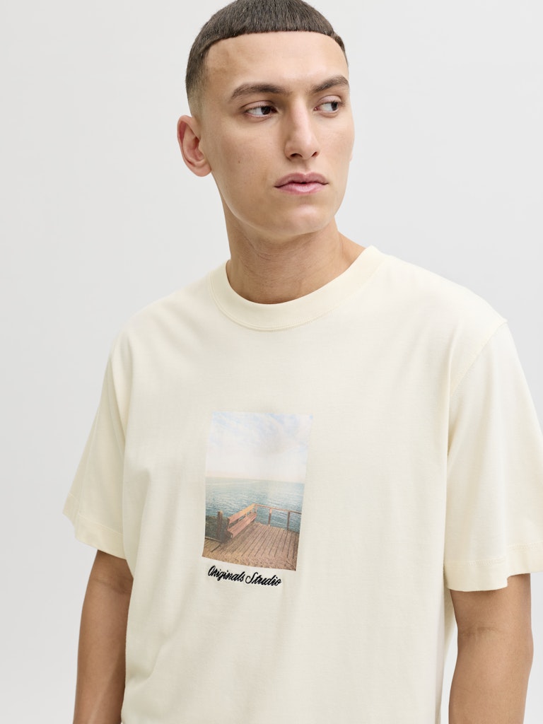 JORNORREBRO PHOTO TEE SS CREW NECK LN