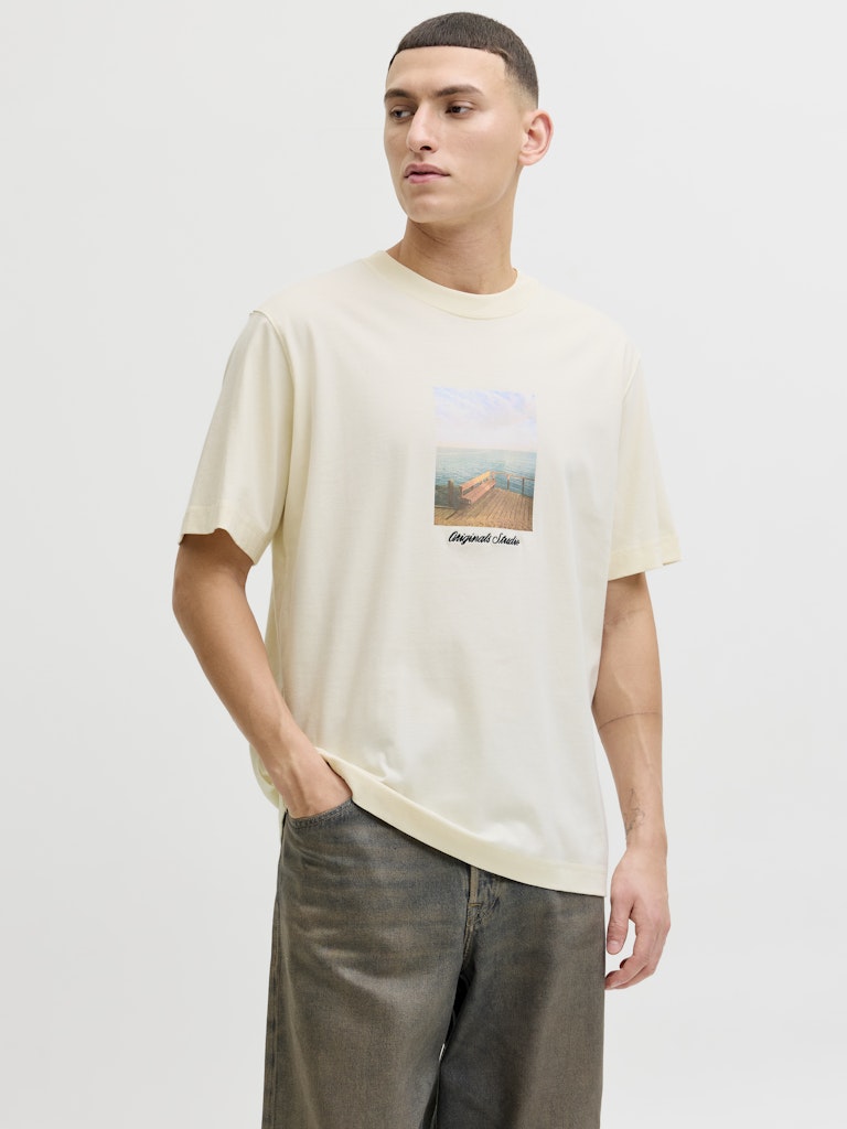 JORNORREBRO PHOTO TEE SS CREW NECK LN