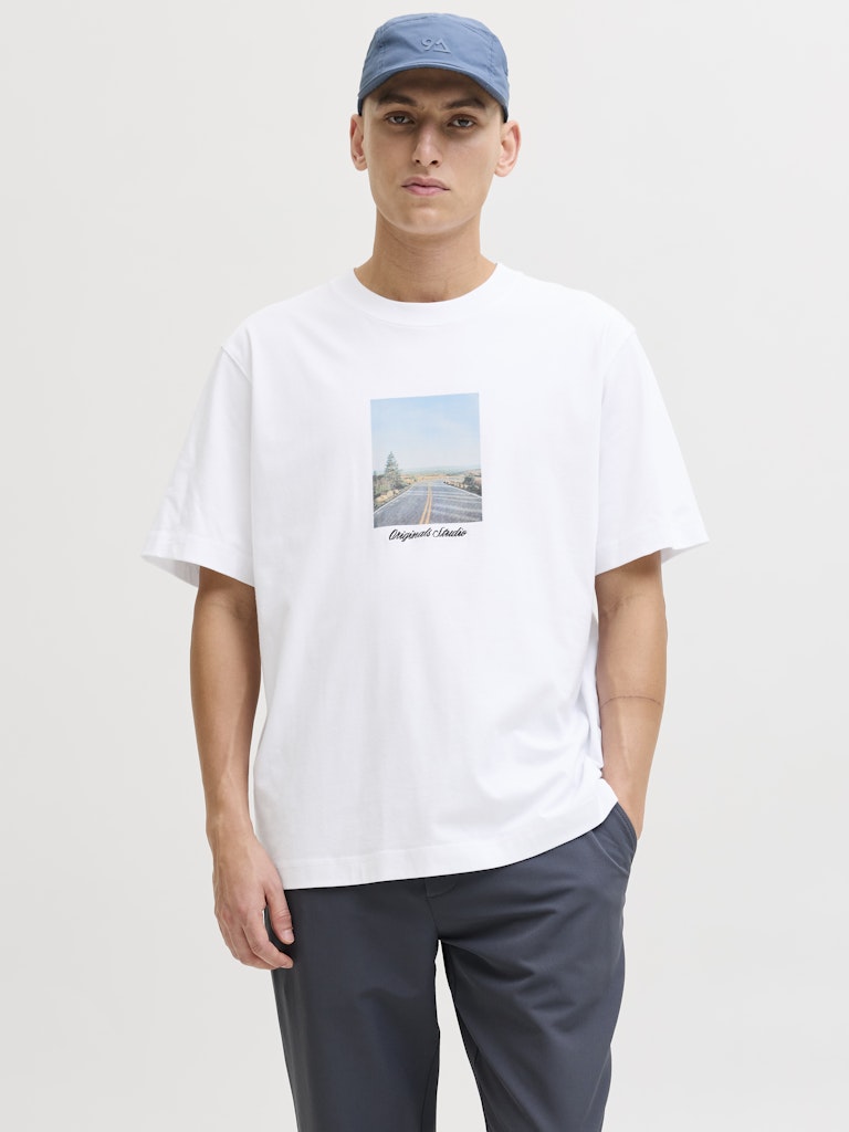 JORNORREBRO PHOTO TEE SS CREW NECK LN