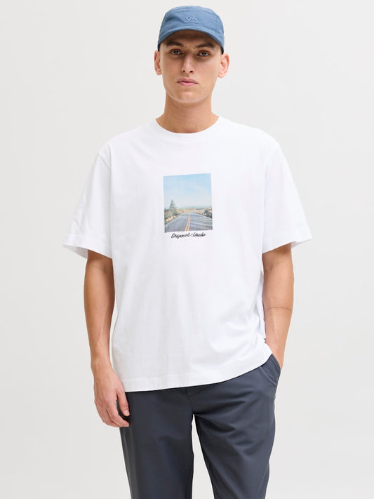 JORNORREBRO PHOTO TEE SS CREW NECK LN