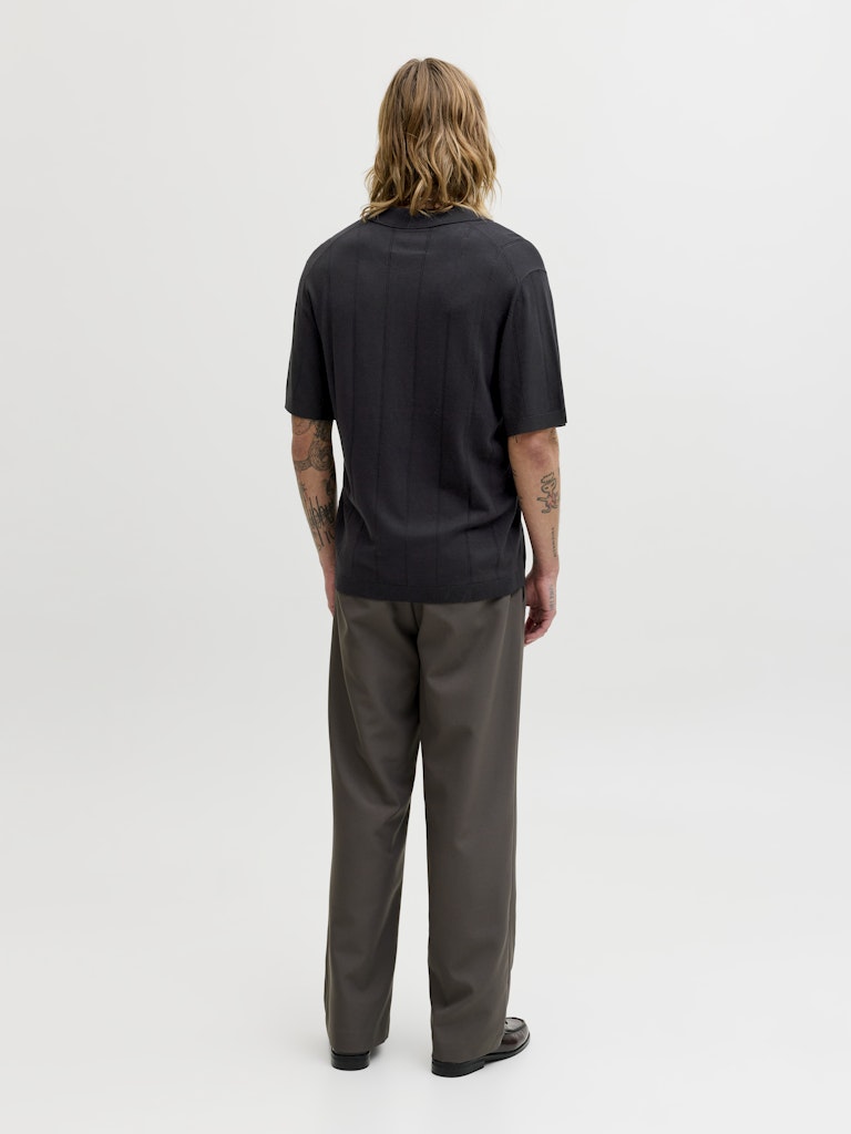 JPRBLAWILLIAM STRUCTURE KNIT POLO SS SN