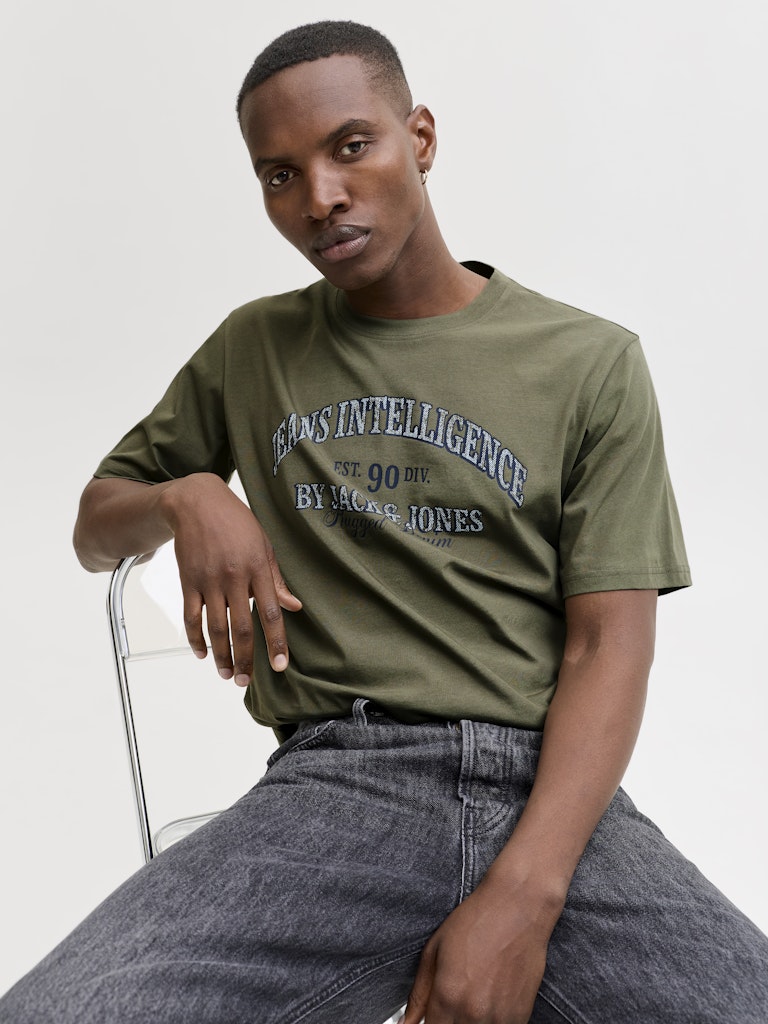 JJEDENVER GRAPHIC TEE SS O-NECK SN