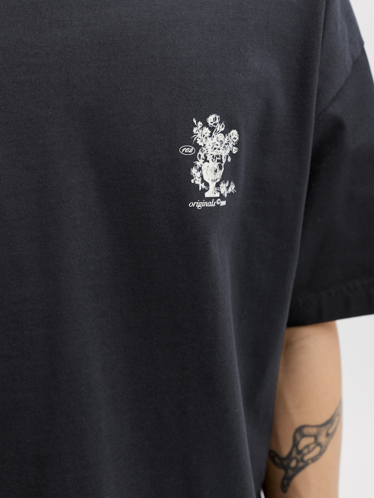 JORMAINE BACK TEE SS CREW NECK SN