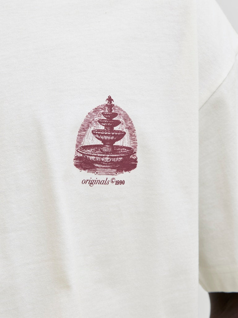 JORMAINE BACK TEE SS CREW NECK SN