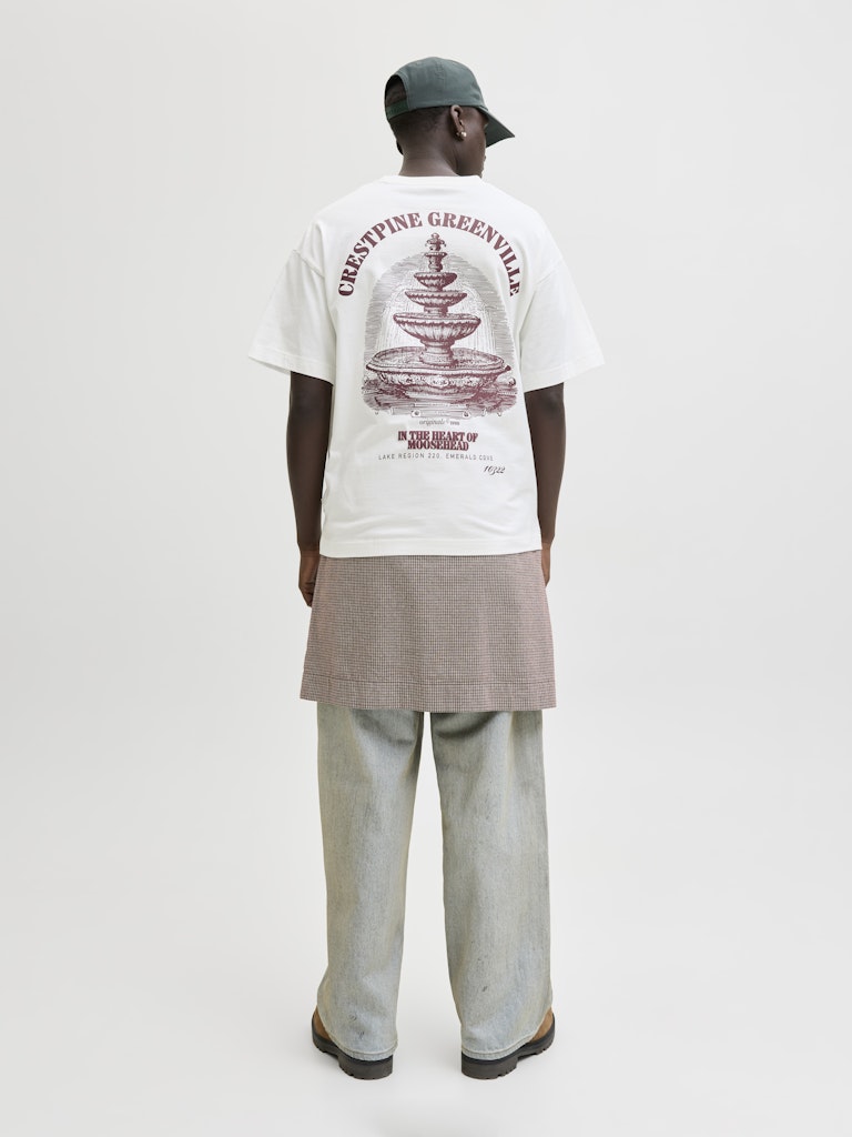 JORMAINE BACK TEE SS CREW NECK SN