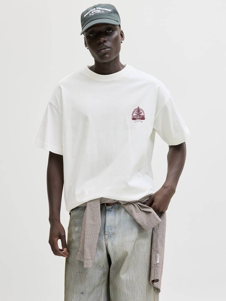 JORMAINE BACK TEE SS CREW NECK SN