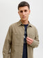 JPRBLURAYLE LINEN BL. SOLID LS SHIRT SN