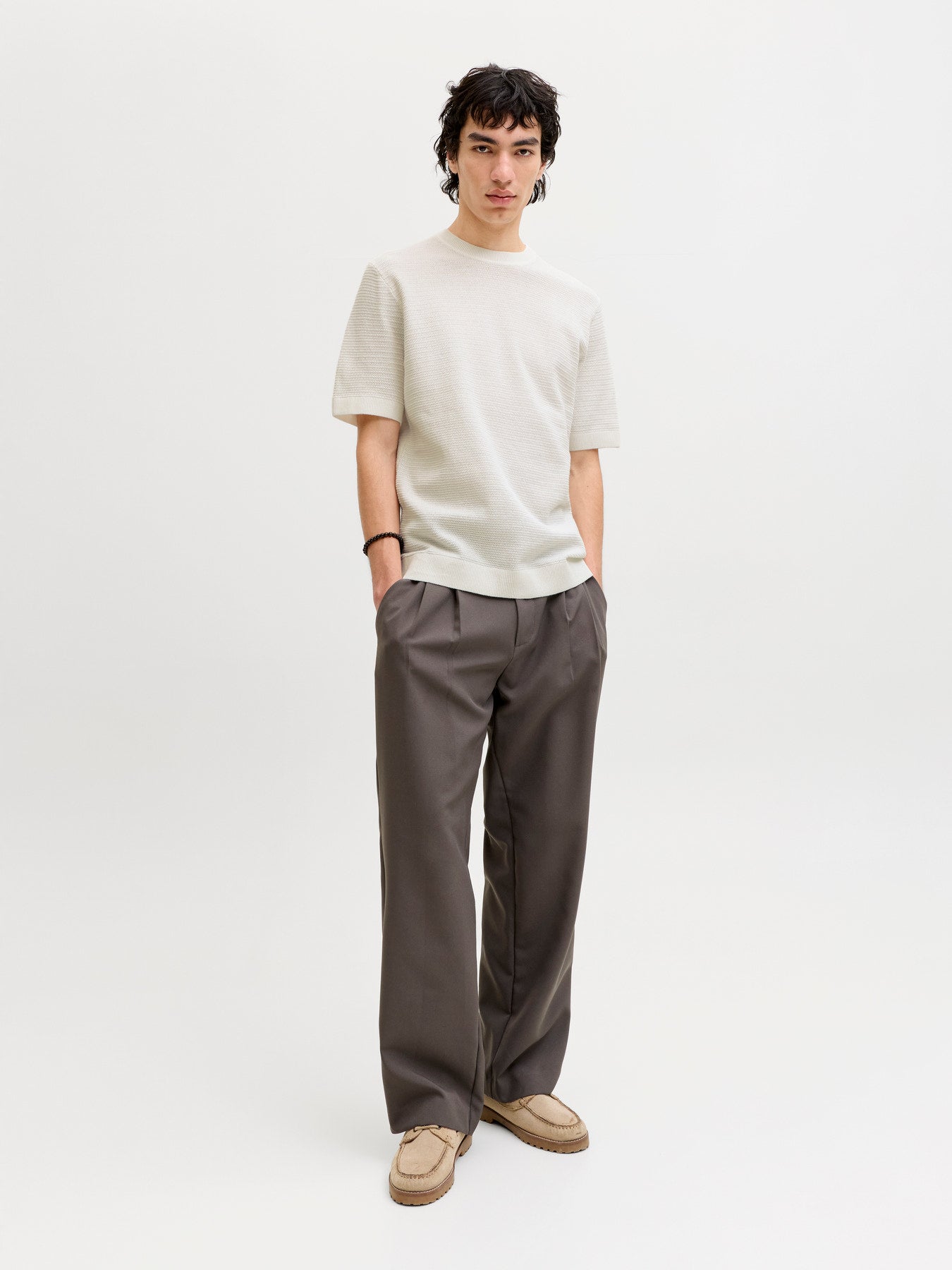JPRBLURILEY KNIT CREW NECK SS SN