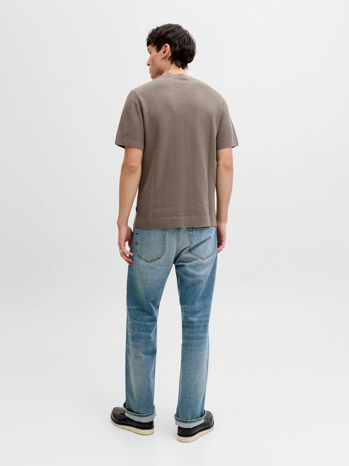 JPRBLURILEY KNIT CREW NECK SS SN