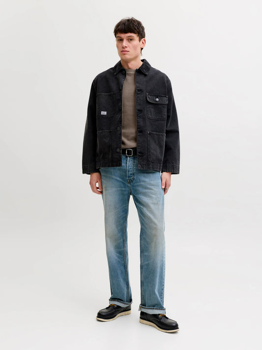 JPRBLURILEY KNIT CREW NECK SS SN
