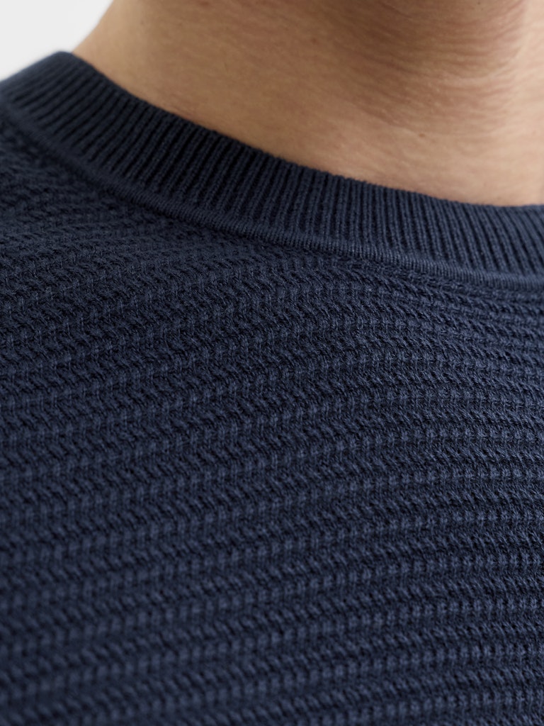 JPRBLURILEY KNIT CREW NECK SS SN