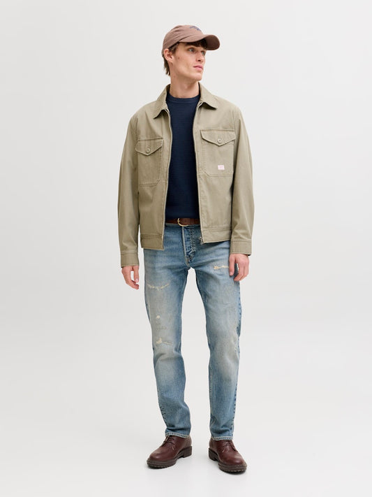JPRBLURILEY KNIT CREW NECK SS SN