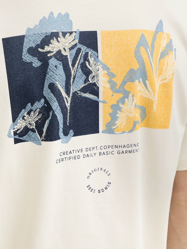 JORMONTAUK AOP BACK TEE SS CREW NECK SN
