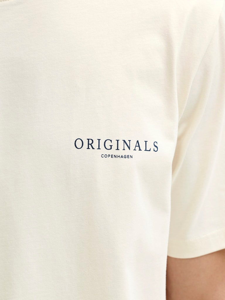 JORMONTAUK AOP BACK TEE SS CREW NECK SN