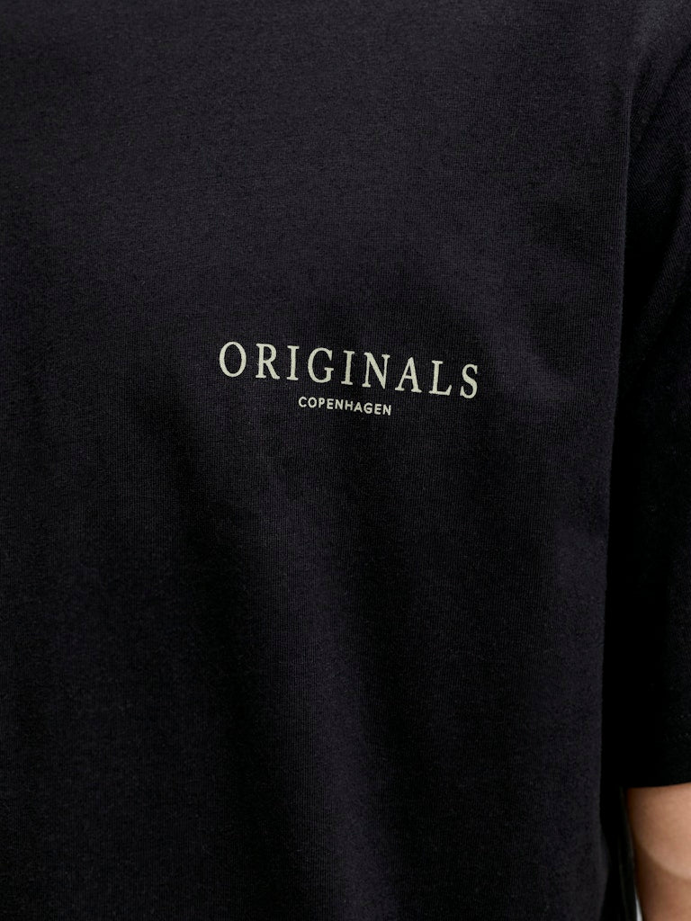 JORMONTAUK AOP BACK TEE SS CREW NECK SN