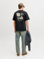 JORMONTAUK AOP BACK TEE SS CREW NECK SN