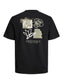 JORMONTAUK AOP BACK TEE SS CREW NECK SN