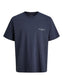 JORMONTAUK AOP BACK TEE SS CREW NECK SN