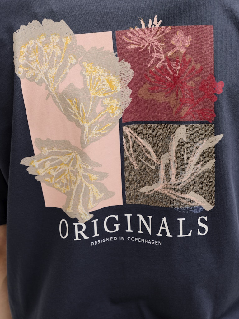 JORMONTAUK AOP BACK TEE SS CREW NECK SN