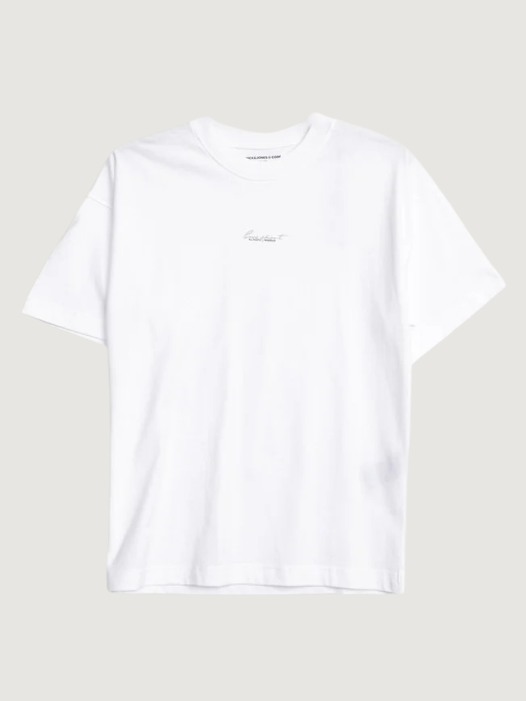JCOMINERAL SILVER CHROME TEE SS CREW