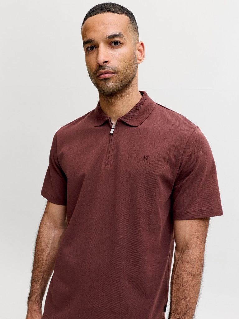 JPRBLAETHAN SS ZIP POLO SN