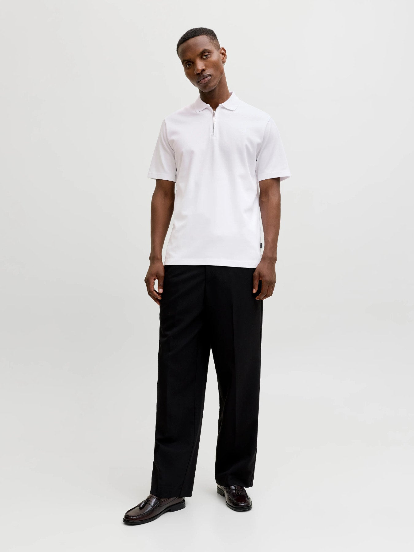 JPRBLAETHAN SS ZIP POLO SN