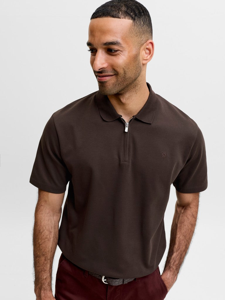 JPRBLAETHAN SS ZIP POLO SN