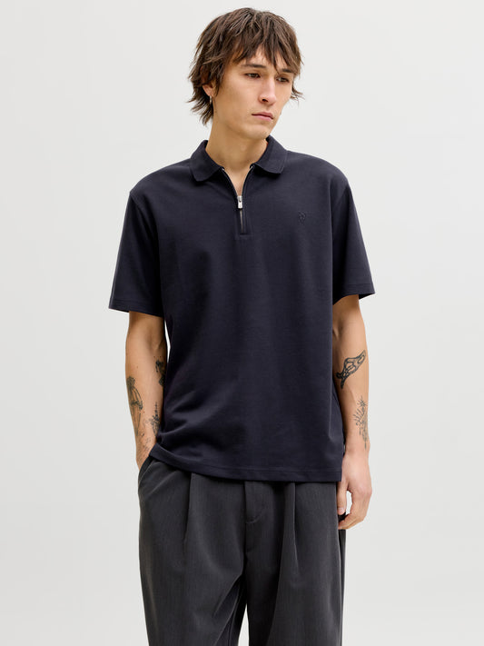JPRBLAETHAN SS ZIP POLO SN